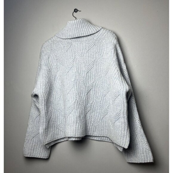 SAMSOE SAMSOE Women Kei turtleneck 11250 Color Gray Dawn Size Medium - Picture 7 of 14